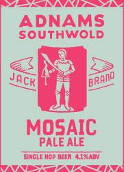 Adnams Jack Brand Mosaic Pale Ale