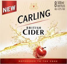 Carling British Cider Cherry