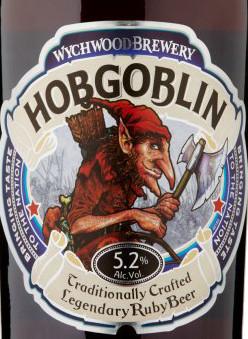 Wychwood Brewery Hobgoblin Traditionally Crafted Legendary Ruby Beer