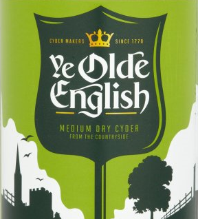 Ye Olde English Medium Dry Cider